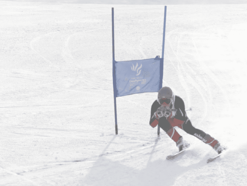 ski downhill