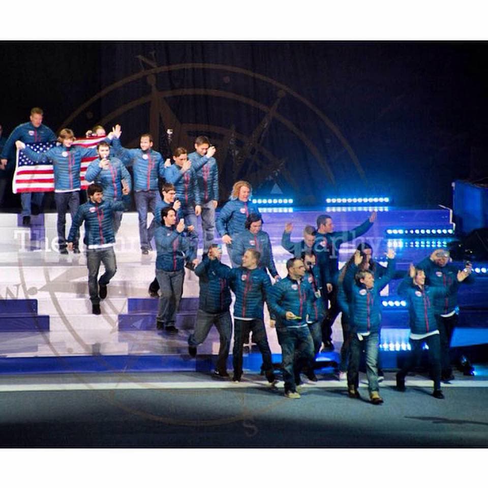 USA Athletes marched out